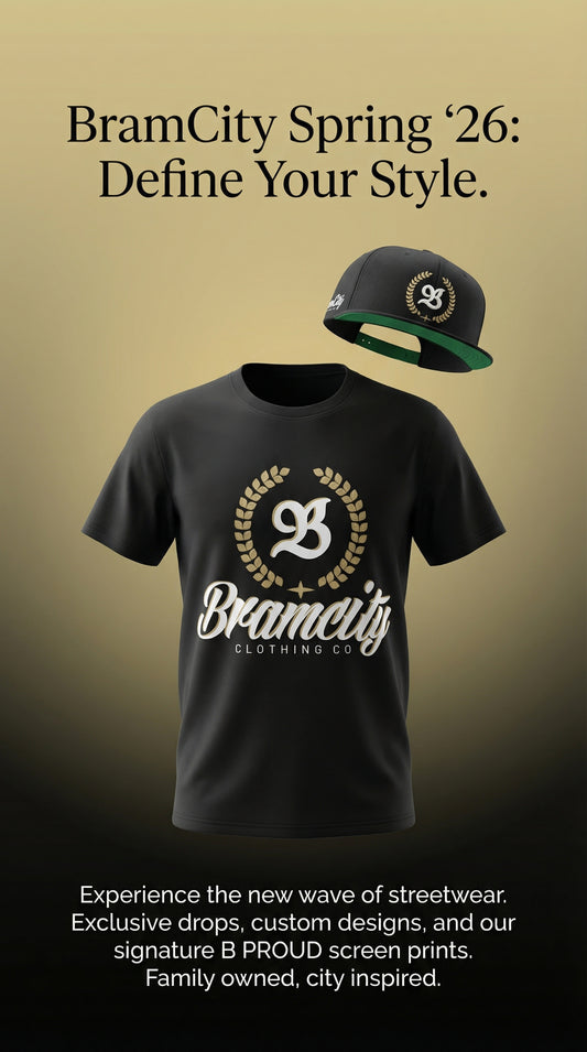 BramCity Embroidered Snapback