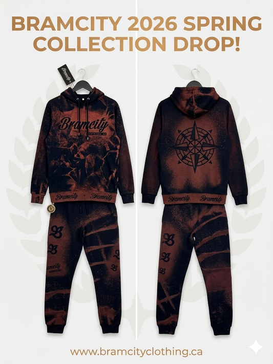 BramCity Bleached Out Sweat Suits